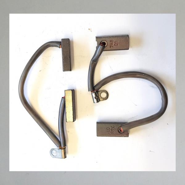 Lichtmaschinen-Kohlen (Kohlebürsten) Typ NOX-25, für Noris Gleichstrom-Lichtmaschinen/ Dynastarter bei BMW Isetta