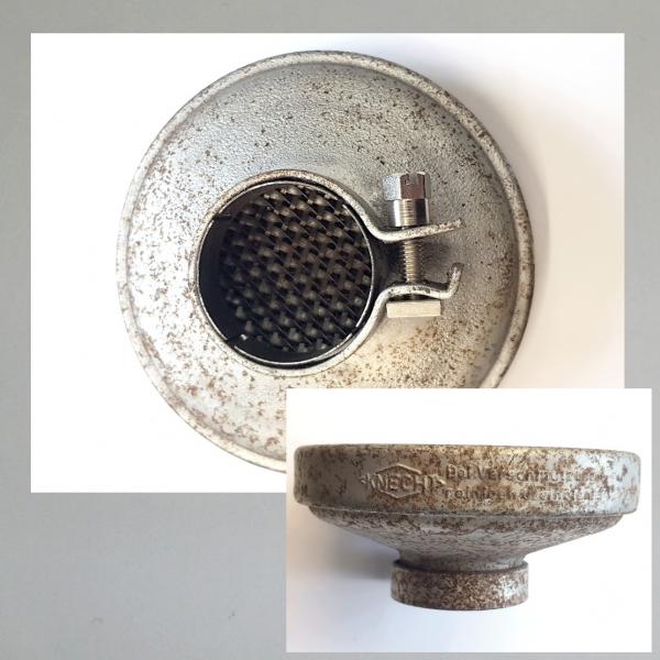 KNECHT Luftfilter offen, Anschluss: 40mm, Aussendurchmesser 112mm, original, mit Sabberblende---brauchbarer Zustand---