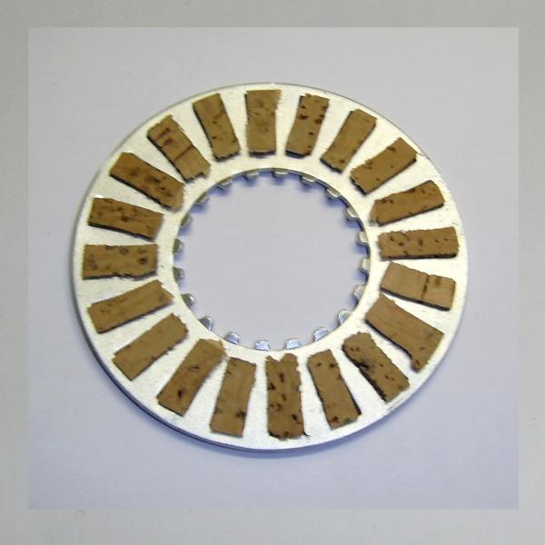 Kupplungsscheibe für Victoria V99, V109, KR10N mit Victoria Motor (vorkrieg), neu mit Kork belegt und geschliffen