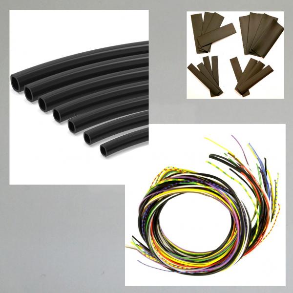 Kabelbaum/ Kabelsatz/ Leitungssatz: grosses Kabel- und Hüllrohr-Set zum Selbstbau