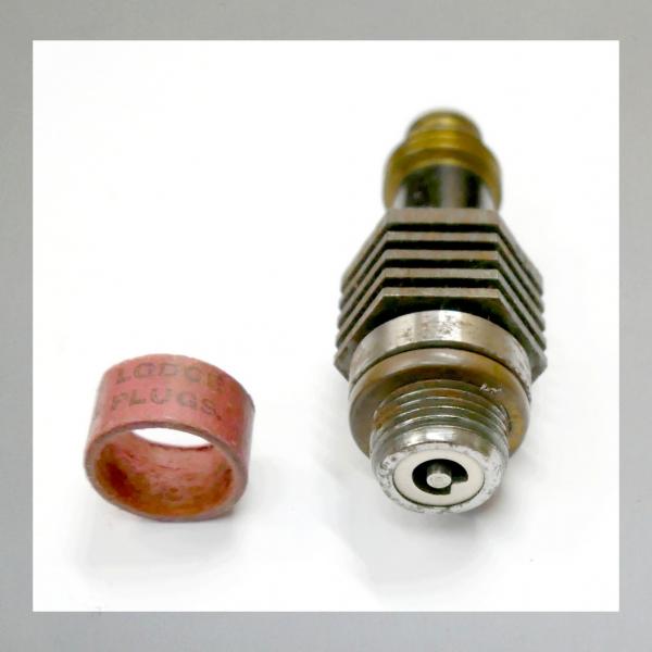 Glimmerkerze, Glimmerzündkerze, Zündkerze von LODGE, 20er jahre, TOP Zustand, NEU