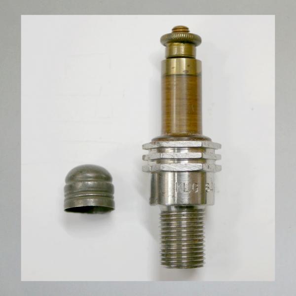 Glimmerkerze, Glimmerzündkerze, Zündkerze von KLG, Typ 646LR, 20er jahre, TOP Zustand, NEU