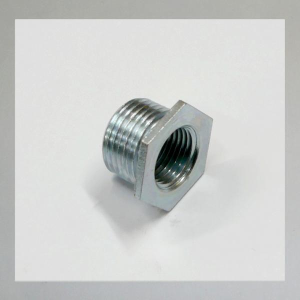 Zündkerzen-Buchse/ Kerzenbuchse für normale Kerzen: M14x1,25 (Aussengewinde M18x1,5)---kurz, passend für T1 Kerzen