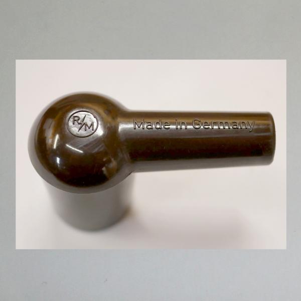 Zündkerzenstecker/ Kerzenstecker aus Bakelite, original RM, Made in Germany---Ori. NEU---
