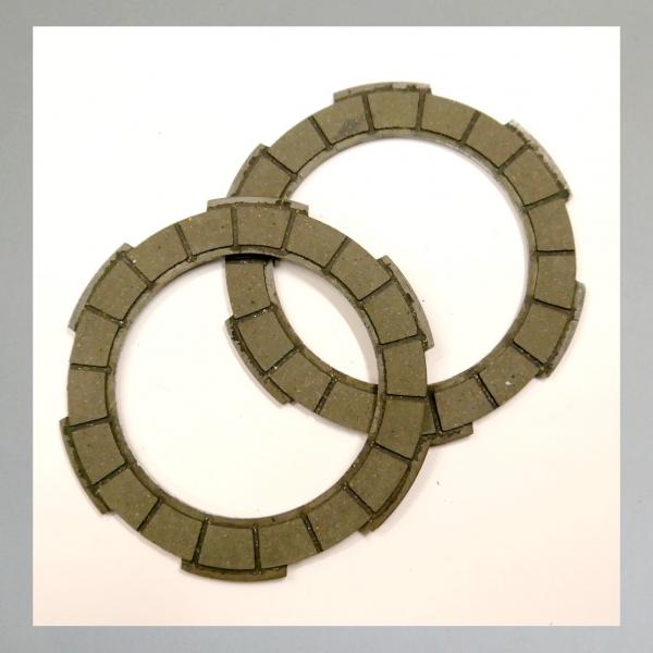 Kupplungsscheibe für Kreidler Florett, Reibbelag auf Alu---Repro---