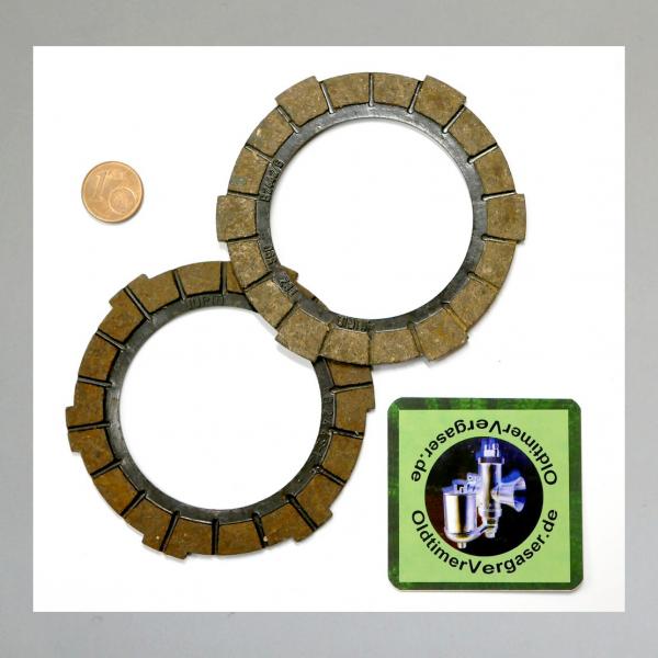 Kupplungsscheibe für Ilo G50, M50, FP50, V54, Reibscheibe (Voll-Bakelit)---Original NEU von Jurid!---