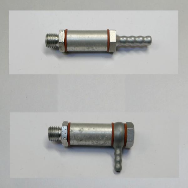 Benzinfilter, Leitungsfilter, Zwischenfilter, Alu, zerlegbar, versch. Anschlüsse