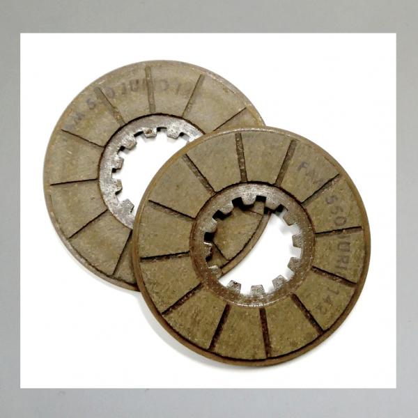 Kupplungsscheibe für NSU Prima und Lambretta, Reibbelag auf Stahl, von Jurid---Original NEU---