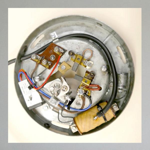 Beispiel: Lichtmaschine Noris an Victoria KR26 Motor, ca 1953