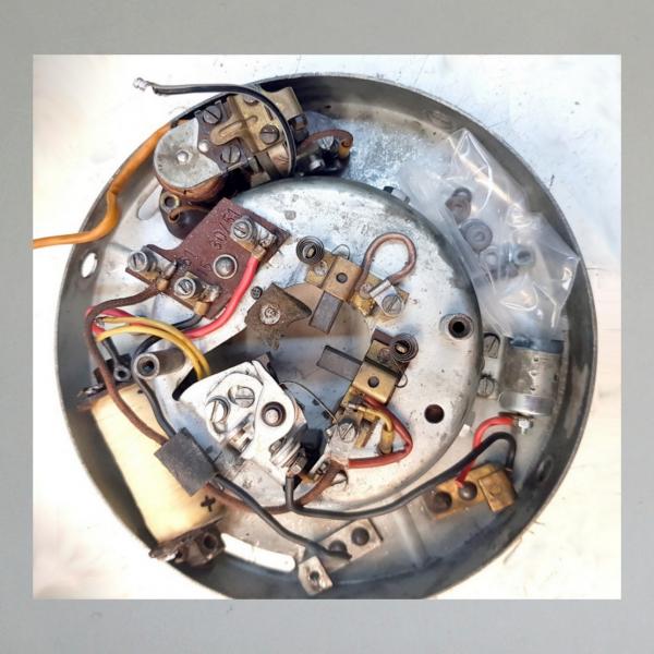 Beispiel: Lichtmaschine Noris an Victoria KR26 Motor, ca 1953