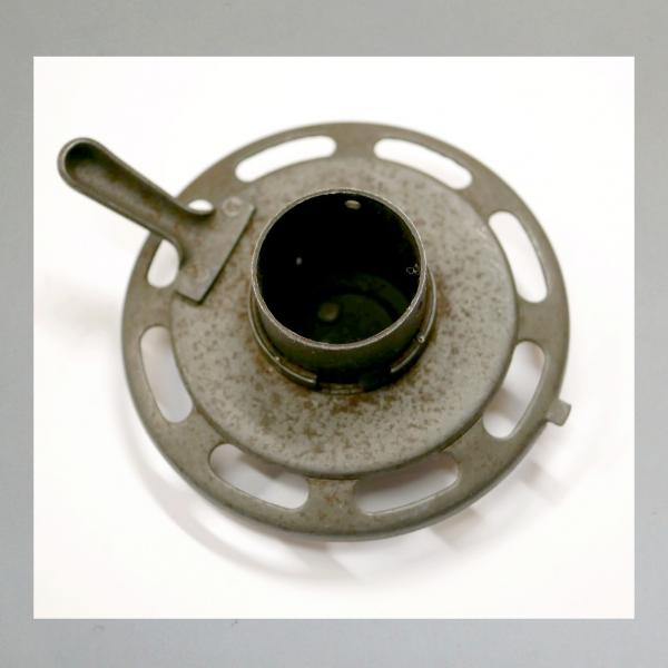 LF-98---Luftfilter (Filter angenietet): Unterteil/ Filteraufnahme---Orig. NEU---