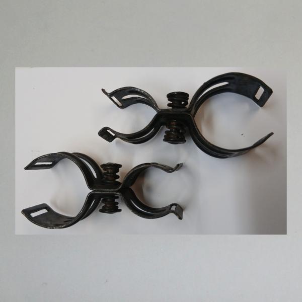 Halter für Luftpumpe am Fahrrad, schwarz