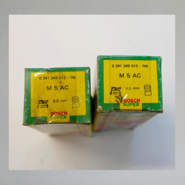 Zündkerze M225T1---M18x1,5---Wärmewert 225---Fabrikat Bosch (Original alt, OVP, NOS) 60er- 80er Jahre