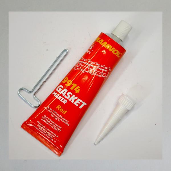 Mannol Flüssigdichtung (Tube): Silikon bis 300 Grad---85ml Inhalt