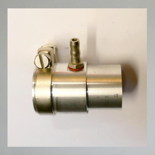 Ansaug-Verlängerung mit Messanschluss---Steckanschluss: 32mm---Innendurchmesser: 24mm