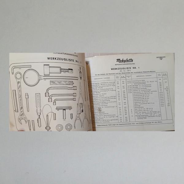 Reparaturhandbuch Mobylette