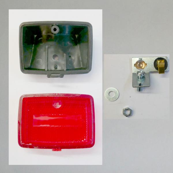 Rücklicht für Mofa und Moped 70er/ 80er Jahre---Repro---ähnlich Ulo/ Impex