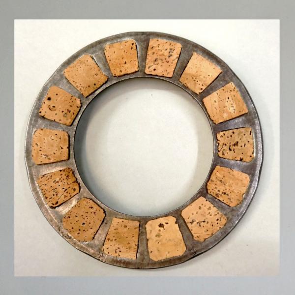 Kupplungsscheibe (Nebenscheibe einfach) für NSU OSL und ZDB Modelle 175, 201, 251, 351---neu belegt und geschliffen---NUR IM TAUSCH---