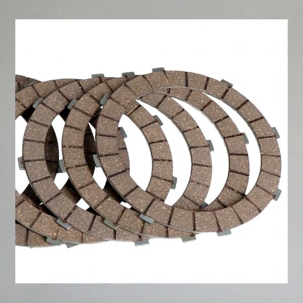 Kupplungsscheibe für Puch 250SG, Reibbelag auf Stahl---Repro NEU---