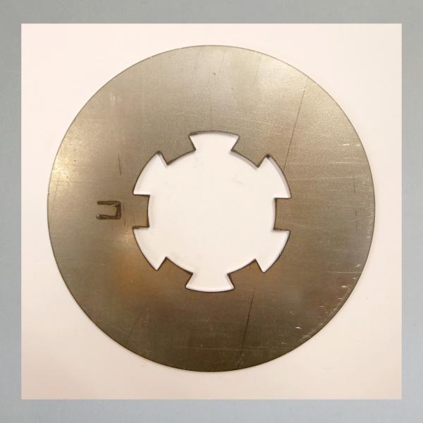 Kupplungsscheibe: Aussenscheibe/ Abschlussscheibe, neu, z.B. für Victoria KR 35 SN, Pionier