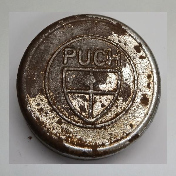Klingeldeckel Fahrradklingel Puch, universell passend, gebraucht