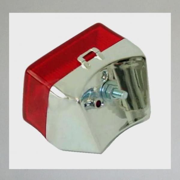 Rücklicht für Mofa und Moped 70er/ 80er Jahre---Repro---ähnlich Ulo/ Impex---verchromt---