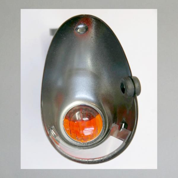 Rücklicht, Nasenlicht, schmale längliche Vorkriegsausführung für Motorräder und Motorfahrräder---1:1 Nachbau Hella/ Noris---