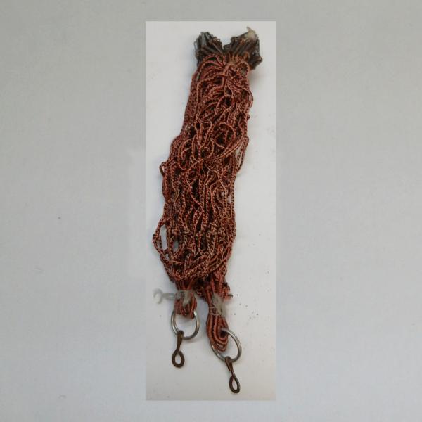 Rockschutznetz Fahrradnetz passend für 26" und 28", dunkelrosa