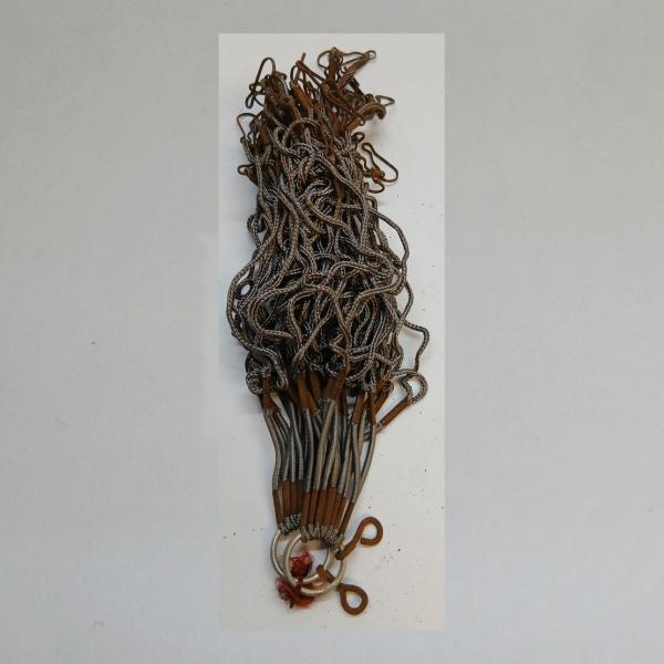 Rockschutznetz Fahrradnetz passend für 26" und 28", silbergrau