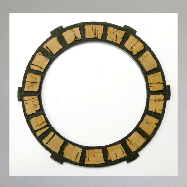 Kupplungsscheibe für DKW RT 125, RT 125W, RT 125/2, Ardie, Dürkopp, NSU---Korkscheibe mit neuem Kork---