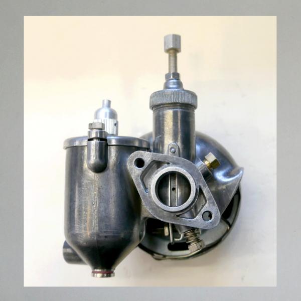 Fichtel+Sachs Vergaser 98 Modelle ab 1950, 3PS - 40mm Bolzenabstand---Filterkappe original erhalten---