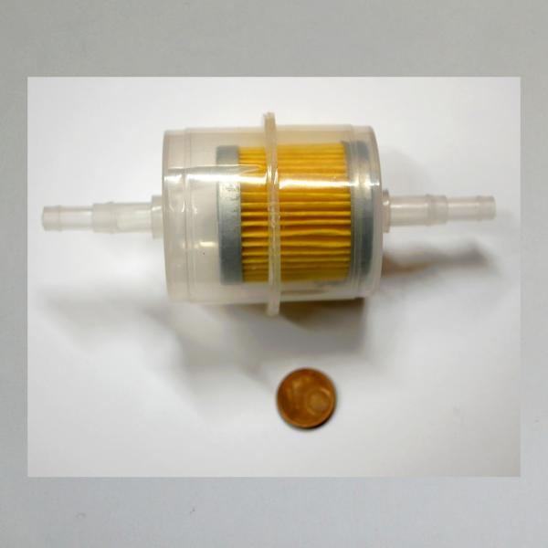 Benzinfilter für Schlauchleitungen, gross für 6-8 mm Schlauch-Innendurchmesser---grosser Filter!---