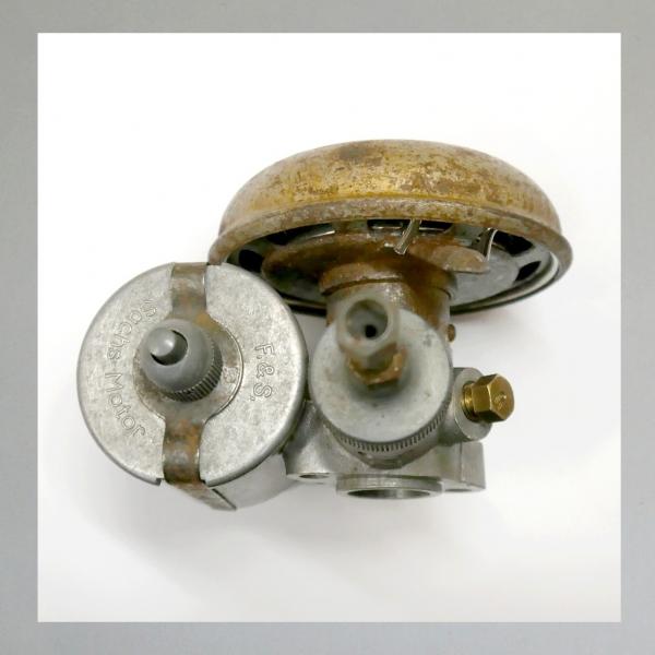 Fichtel+Sachs Vergaser 98 Modelle 1932-49, 2,25 PS---35mm Bolzenabstand---Original erhaltene Optik, technisch top---