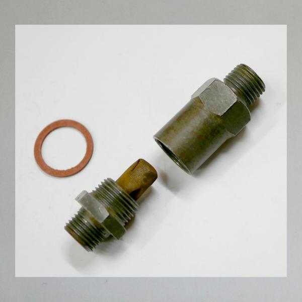 Zwischenfilter Sachs 98 (Gewinde am Vergaser M10x1)---Original NEU---