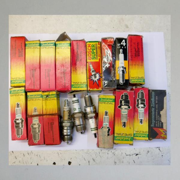 Zündkerzen-Wundertüte...Wunderkerzen...Konvolut über 20 Stück (Original alt, OVP, NOS)
