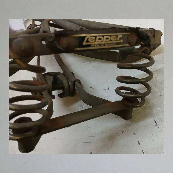 1 Fahrradsattel Gestell original Lepper