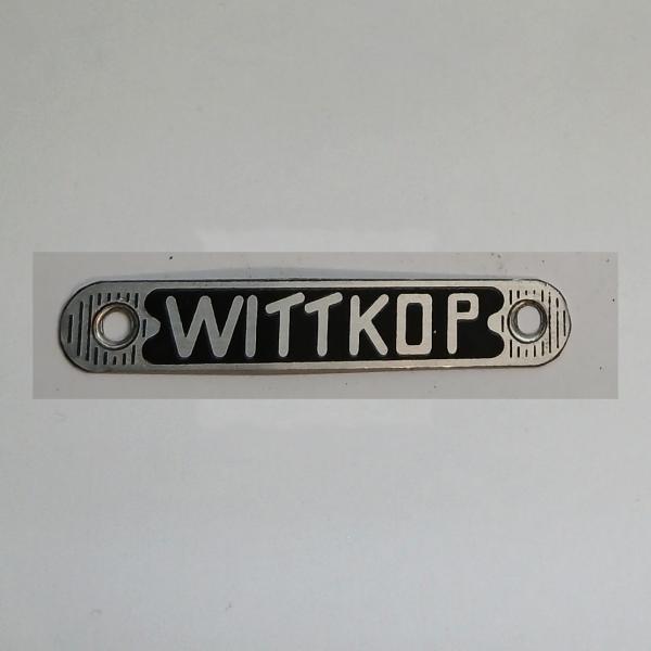 Sattelschild Wittkop