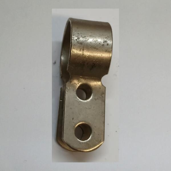 Schelle für Gestängebremse Stempelbremse, vernickelt