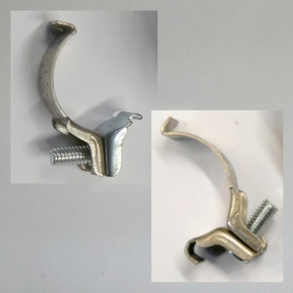 Schelle, Klemmring mit Schraube für Abblendschalter von Hella und Merit