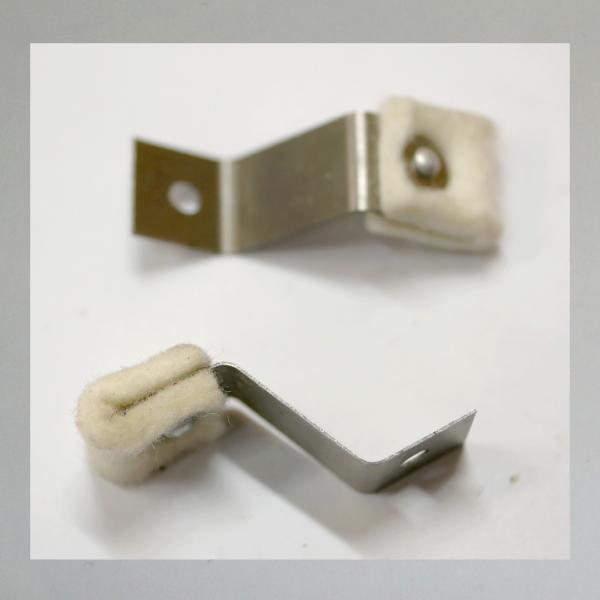Schmierfilz mit Halter für Unterbrechernocken, Bosch, Noriss, Puch
