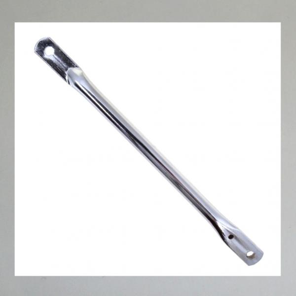 Schutzblechstrebe, Strebe für Schutzblech, Abstützung Gepäckträger usw, Stahl verchromt, Länge: 400mm