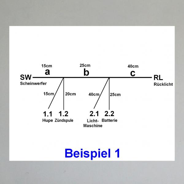 Kabelbaum/ Kabelsatz/ Leitungssatz: Selbstkonfiguration durch Angaben, Universalkabelbaum