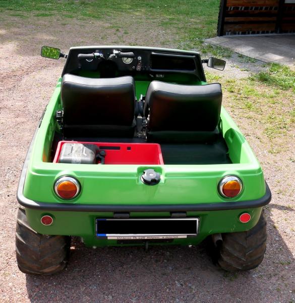 Solo 750 Amphibie 6x6 mit Strassenzulassung und angemeldet.