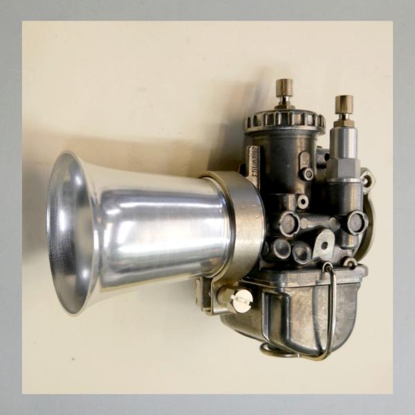 Sporttrichter/ Ansaugtrichter 42er Steckanschluss mit Klemmung---leichte, gezogene Ausführung---