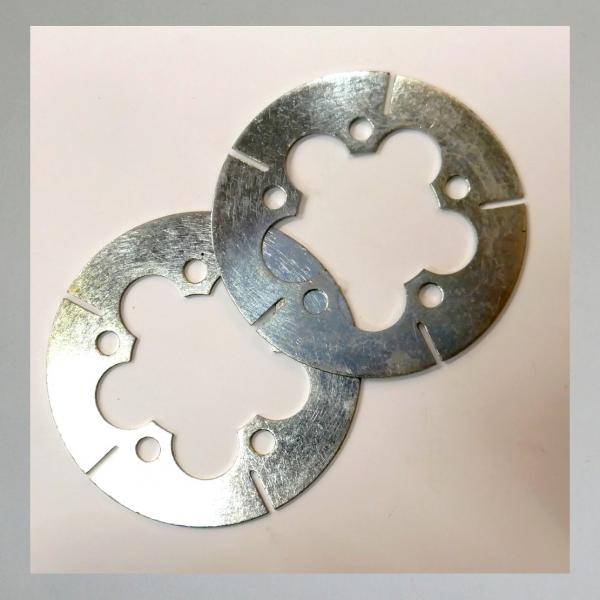 Kupplungsscheibe passiv (Stahllamelle) für NSU ZDB 125---Original NEU---