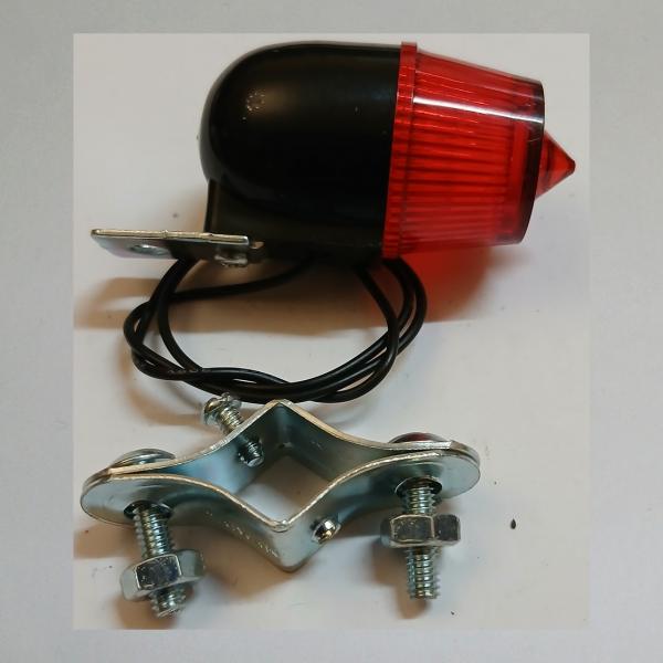 Strebenrücklicht fürs Fahrrad, moderne Variante