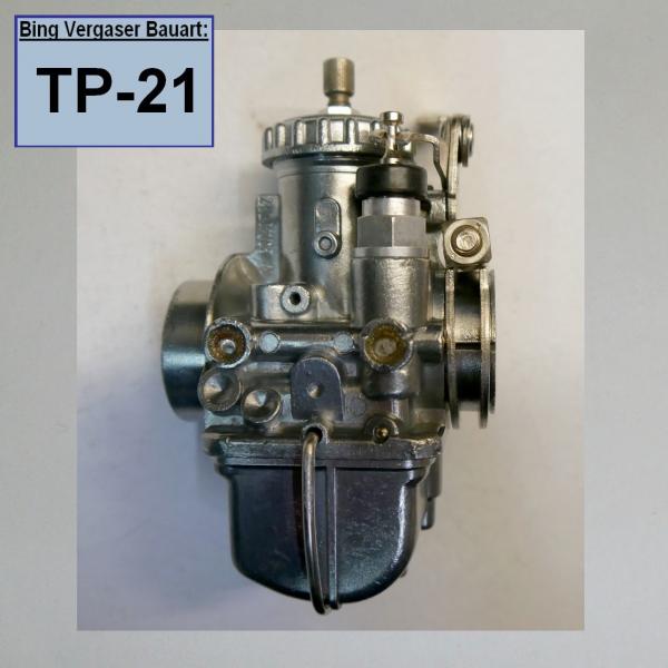 Düsen- und Nadelsatz für Bing Vergaser Typ 21 (21/20/...) für Kleinkrafträder (TP-21)
