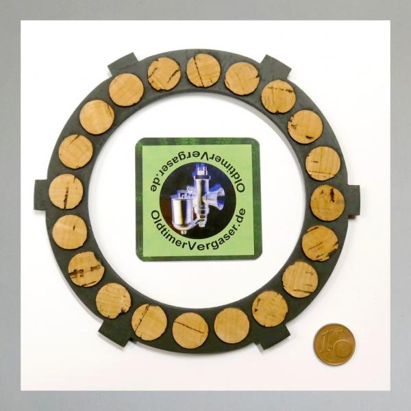 Kupplungsscheibe für Triumph Contessa---neu belegt und geschliffen---