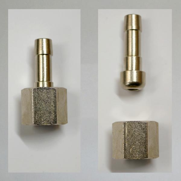 Volvo TP21 mit ED Motor 3,7L : Umbausatz für flexible Benzinleitung: Tülle und Überwurf für Benzinfilter TP21 und andere