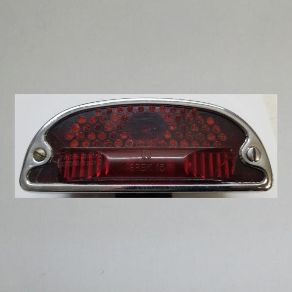 Glas für das Rücklicht Bosch/Hella/Union Zündapp Roller 175 S (passt auch beim Union Rücklicht NSU Prima 3-Stern)